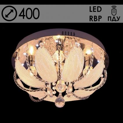 Люстра 55580/400 CR хром 4х40W E14 LED-RBP ПДУ d400 h210, 24